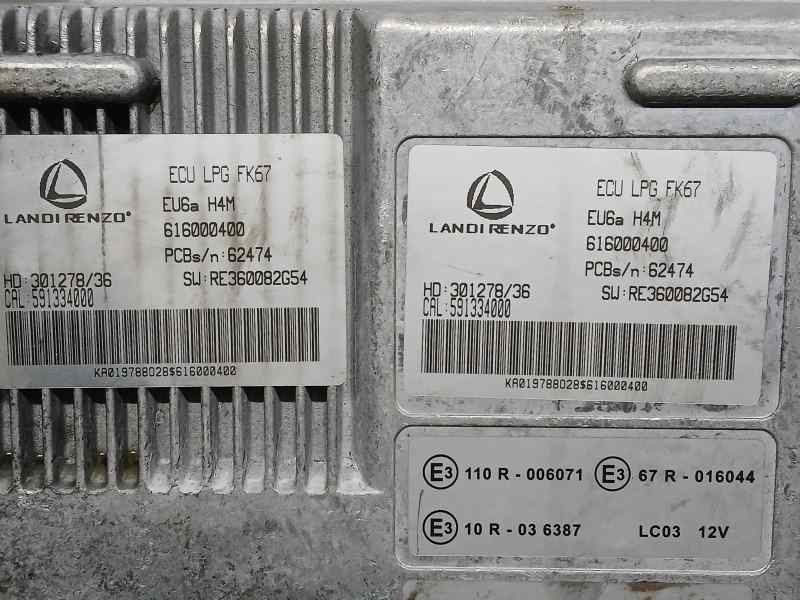 Recambio de centralita glp para dacia dokker abiance referencia OEM IAM 616000400 591334000 LANDIRENZO