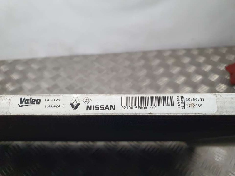 Recambio de condensador / radiador aire acondicionado para nissan micra v (k14) bose limited edition referencia OEM IAM 921005FA