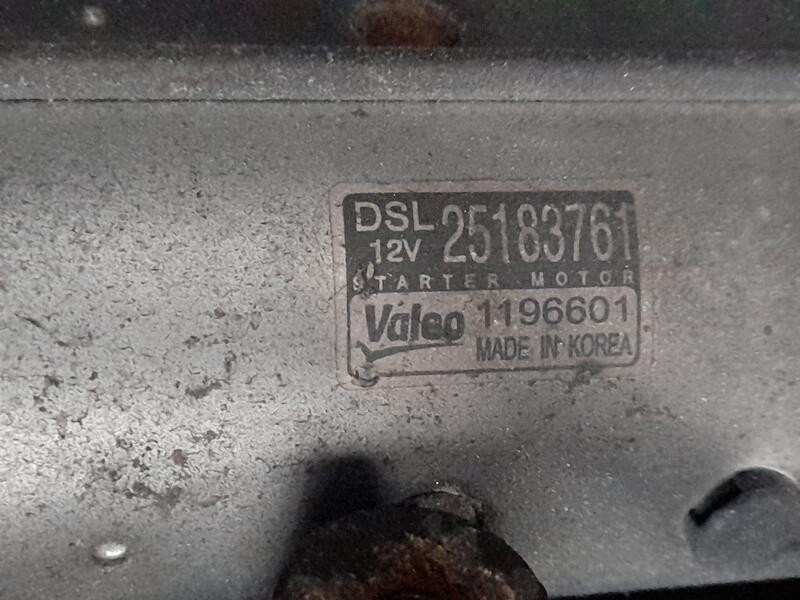 Recambio de motor arranque para chevrolet orlando (j309) 2.0 d referencia OEM IAM 25183761  