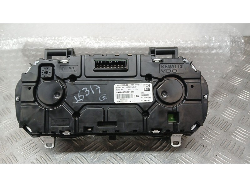 Recambio de cuadro instrumentos para renault express advance referencia OEM IAM 248096218R VDO A3C0303880400