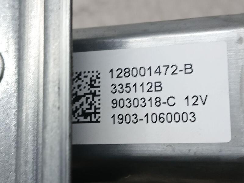 Recambio de elevalunas delantero izquierdo para renault express advance referencia OEM IAM 807217929R ELECTRICO 2 PINS 