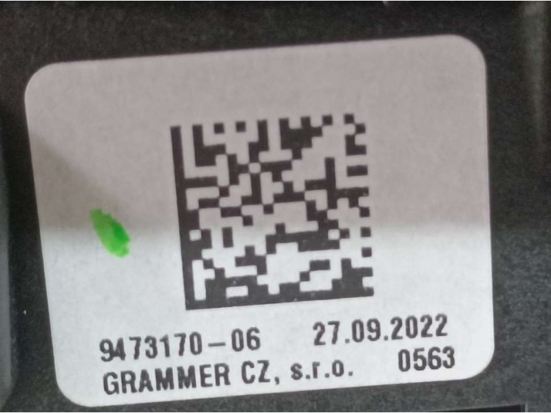 Recambio de palanca cambio para bmw serie x1 (u11) sdrive 1.8i referencia OEM IAM SZ5A5D32201 947317006 GRAMMER C/ PALANCA FRENO