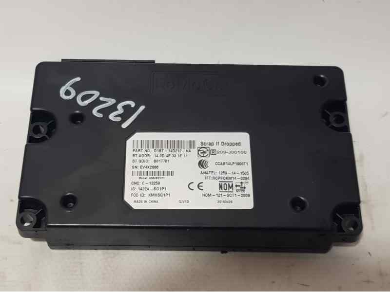 Recambio de modulo electronico para ford fiesta (ccn) trend referencia OEM IAM D1BT14D212NA 209J00106 