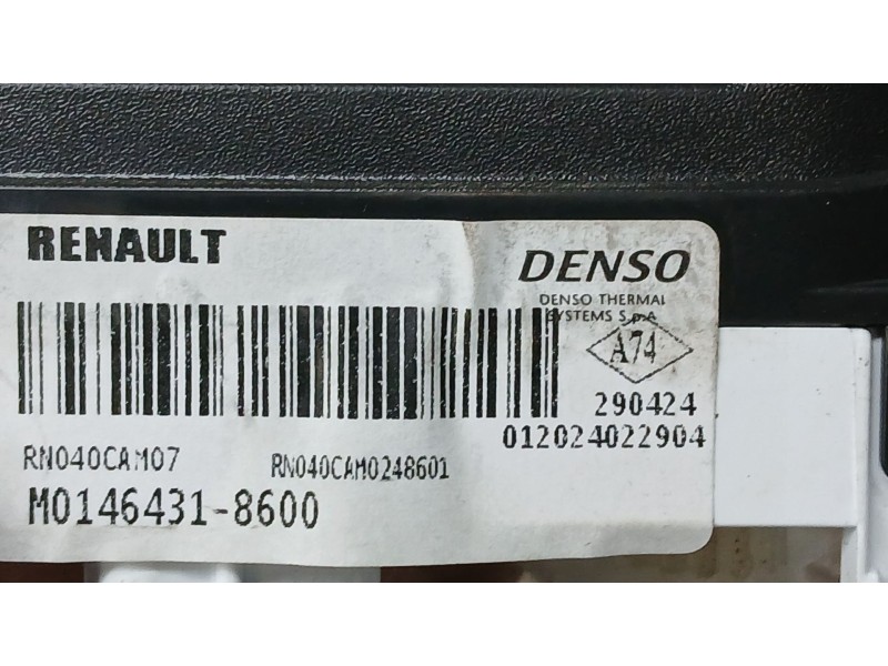 Recambio de mando calefaccion / aire acondicionado para renault express advance referencia OEM IAM M01464318600 DENSO RN040CAM07