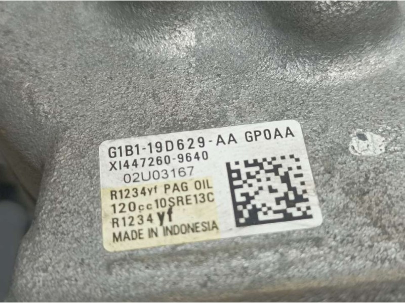 Recambio de compresor aire acondicionado para ford ka+ ultimate referencia OEM IAM G1B119D629AA X14472609640 