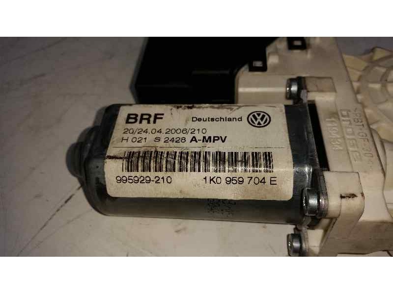 Recambio de motor elevalunas trasero derecho para volkswagen touran (1t1) 2.0 tdi referencia OEM IAM 1K0959704E  BROSE