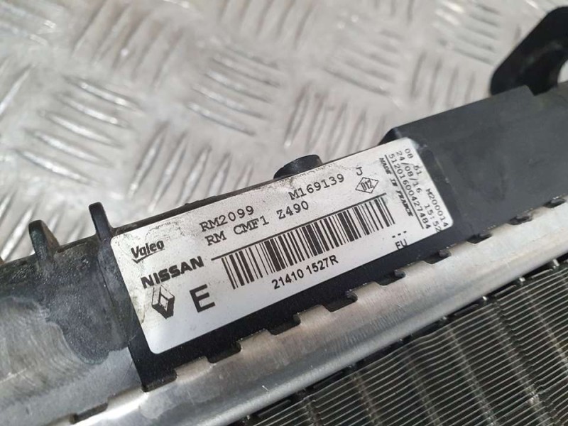Recambio de radiador agua para nissan qashqai (j11) acenta referencia OEM IAM 214101527R M169139 VALEO