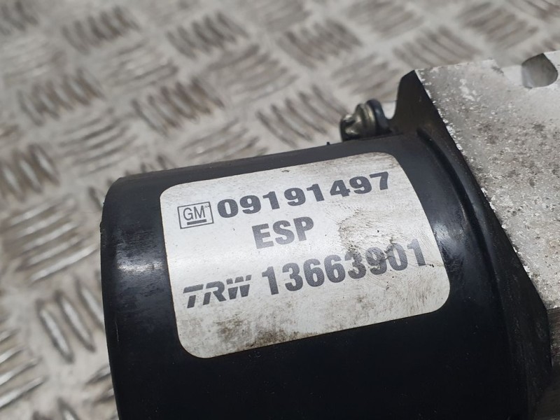 Recambio de abs para opel vectra c berlina club referencia OEM IAM GM09191497 13663901 TRW