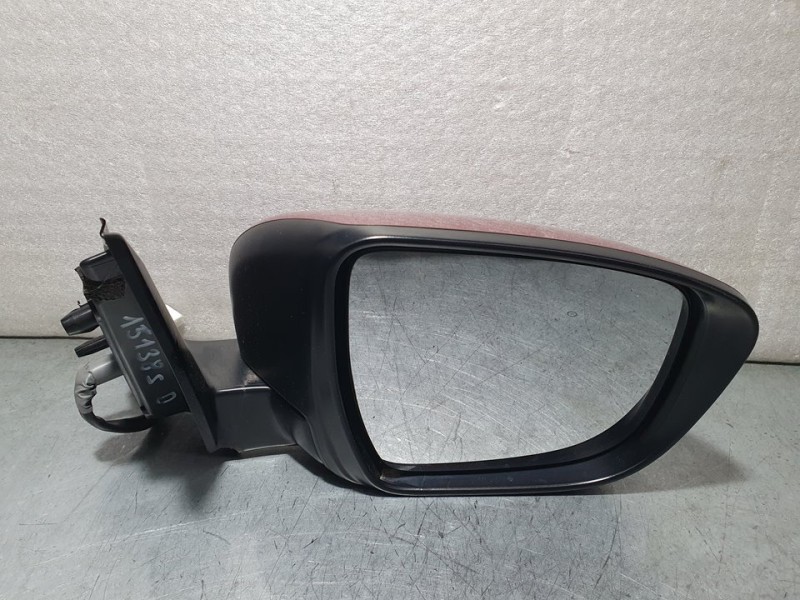 Recambio de retrovisor derecho para nissan qashqai (j11) acenta referencia OEM IAM 20805004  ELECTRICO TOCADO Y C/ CAMARA 13 CAB