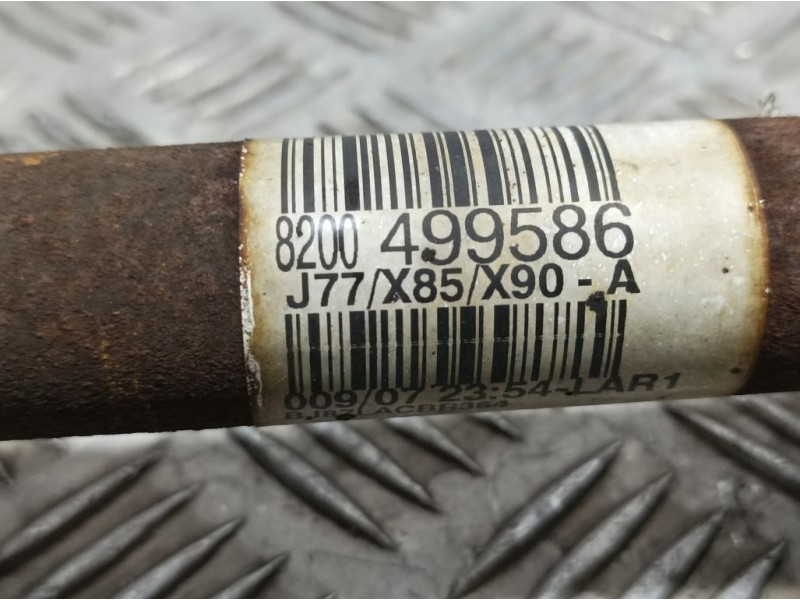 Recambio de transmision delantera derecha para renault clio iii exception referencia OEM IAM 8200499586  