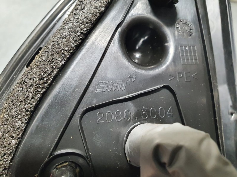 Recambio de retrovisor derecho para nissan qashqai (j11) acenta referencia OEM IAM 20805004  ELECTRICO TOCADO Y C/ CAMARA 13 CAB