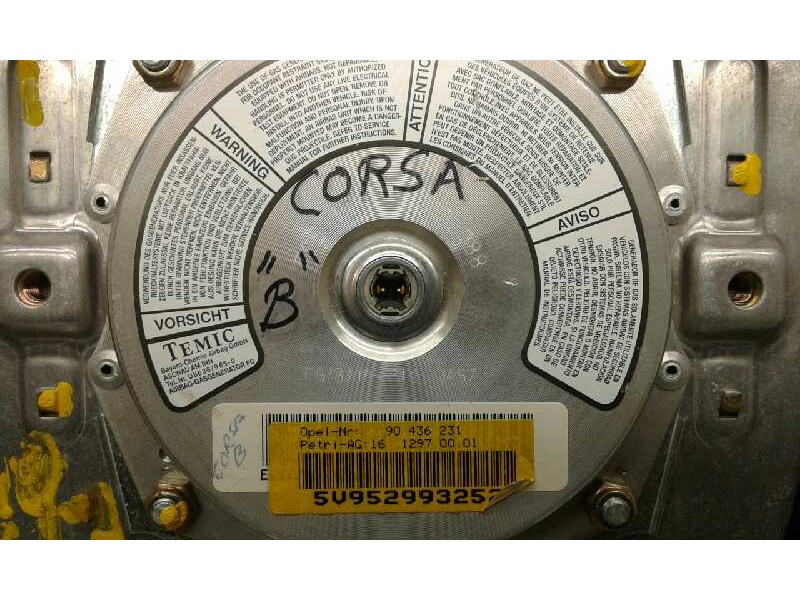 Recambio de airbag delantero izquierdo para opel corsa b 1.0 12v cat (x 10 xe / lw3) referencia OEM IAM 90436231 90436231 