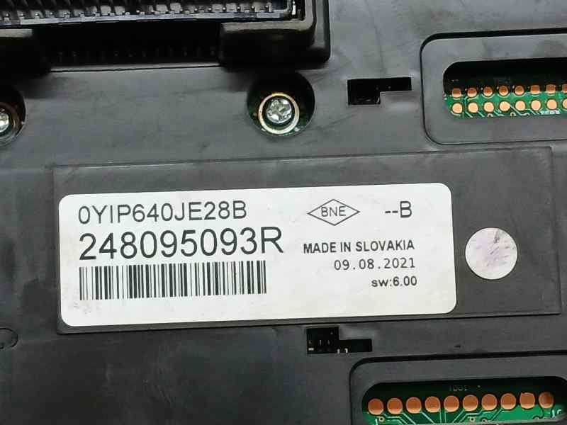 Recambio de cuadro instrumentos para renault clio v experience referencia OEM IAM 248095093R  
