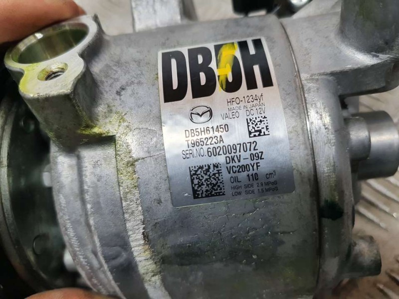 Recambio de compresor aire acondicionado para mazda 2 lim. () style referencia OEM IAM DB5H61450 T965223A 