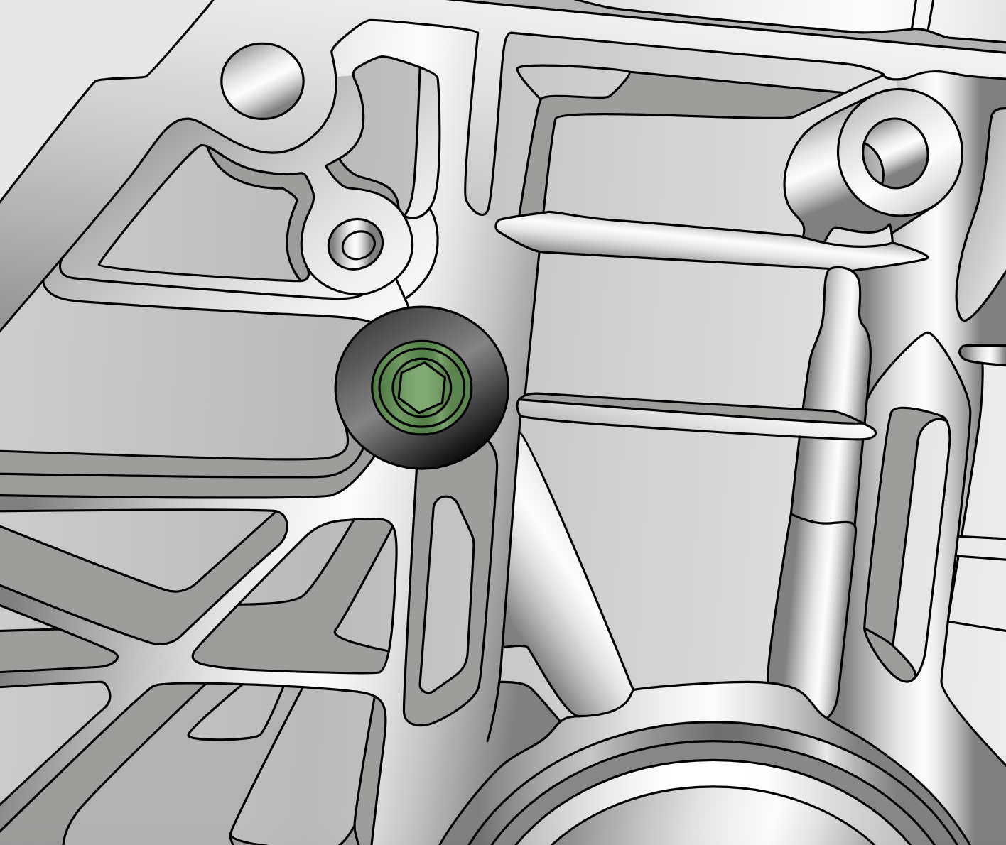 fuga de aceite entre motor y transmisión en Jeep Renegade.png